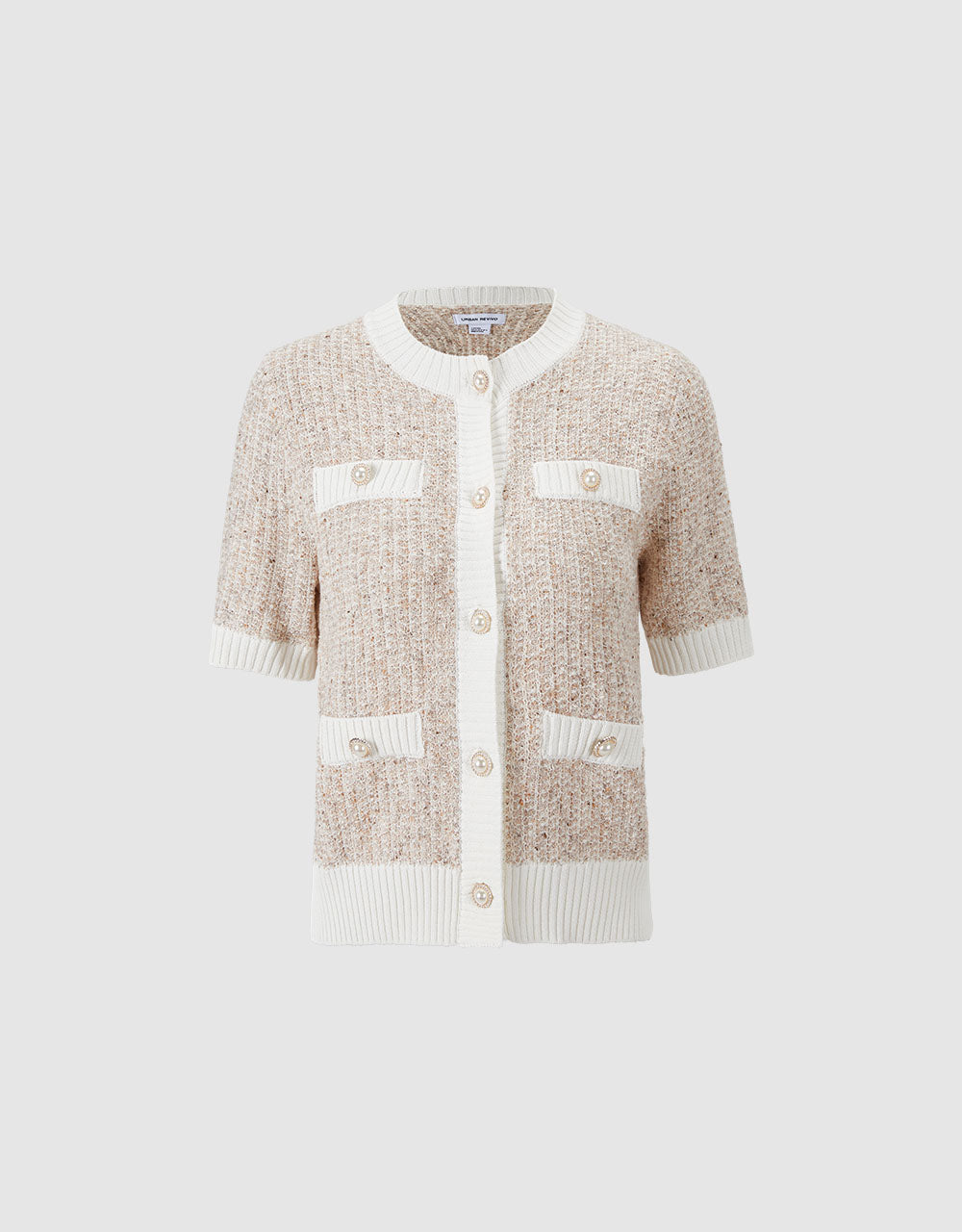 Contrast Trim Cardigan - Image 3