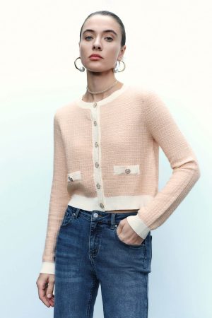 Button Up Knitted Cardigans