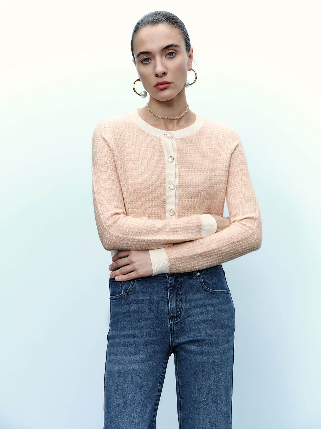 Button Up Knitted Cardigans - Image 2