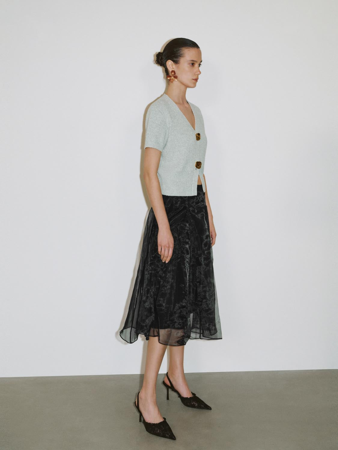 Short Sleeve Knitted Cardigans - Image 26