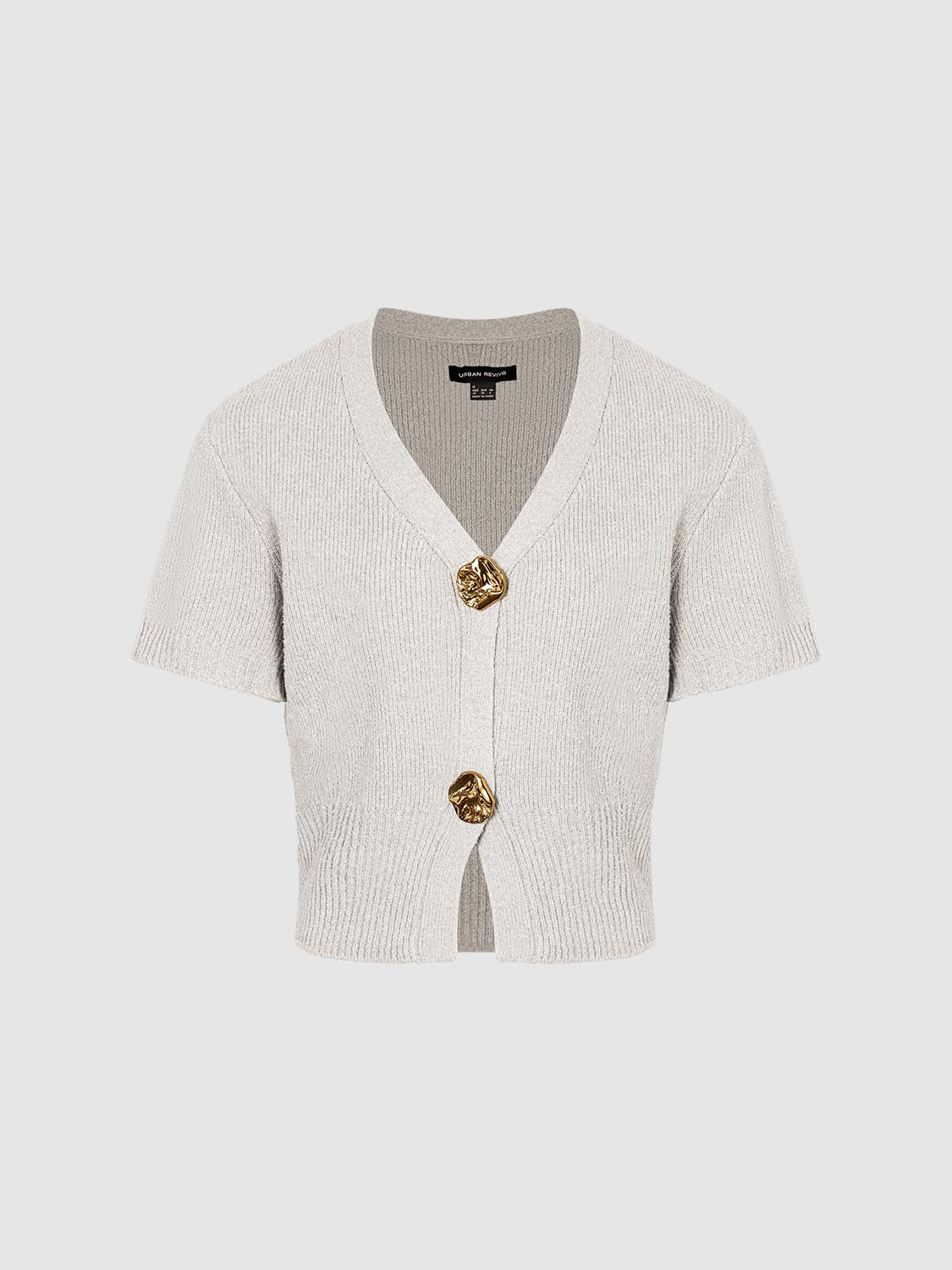 Short Sleeve Knitted Cardigans - Image 7