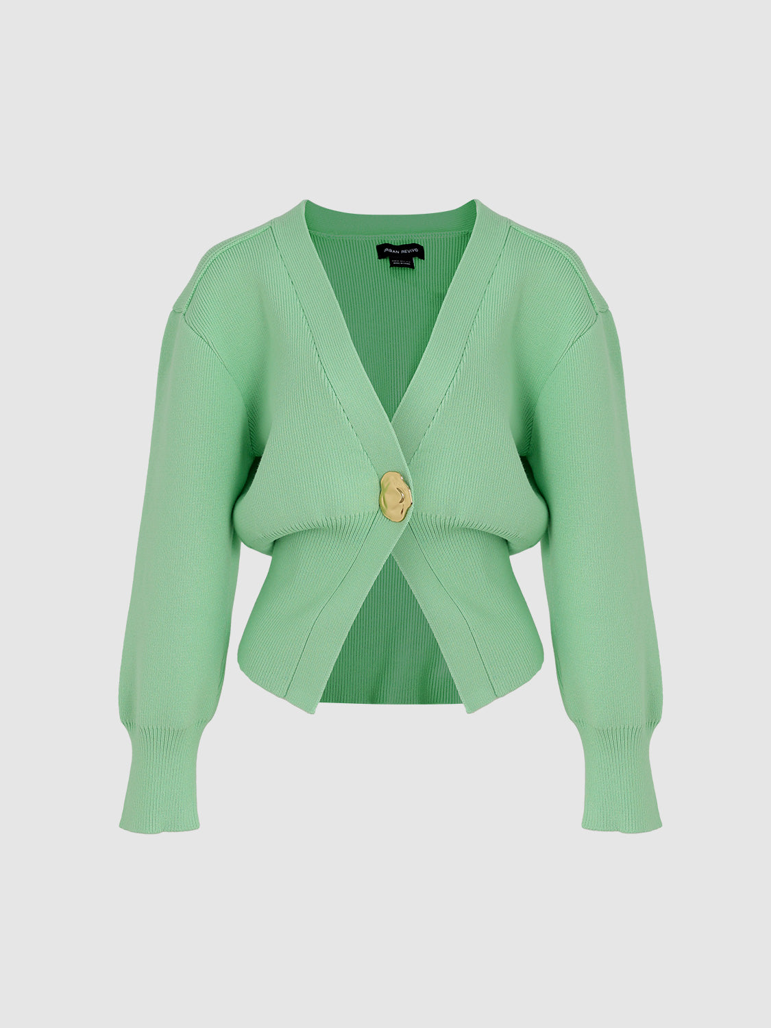 V-Neck Knitted Cardigan - Image 23