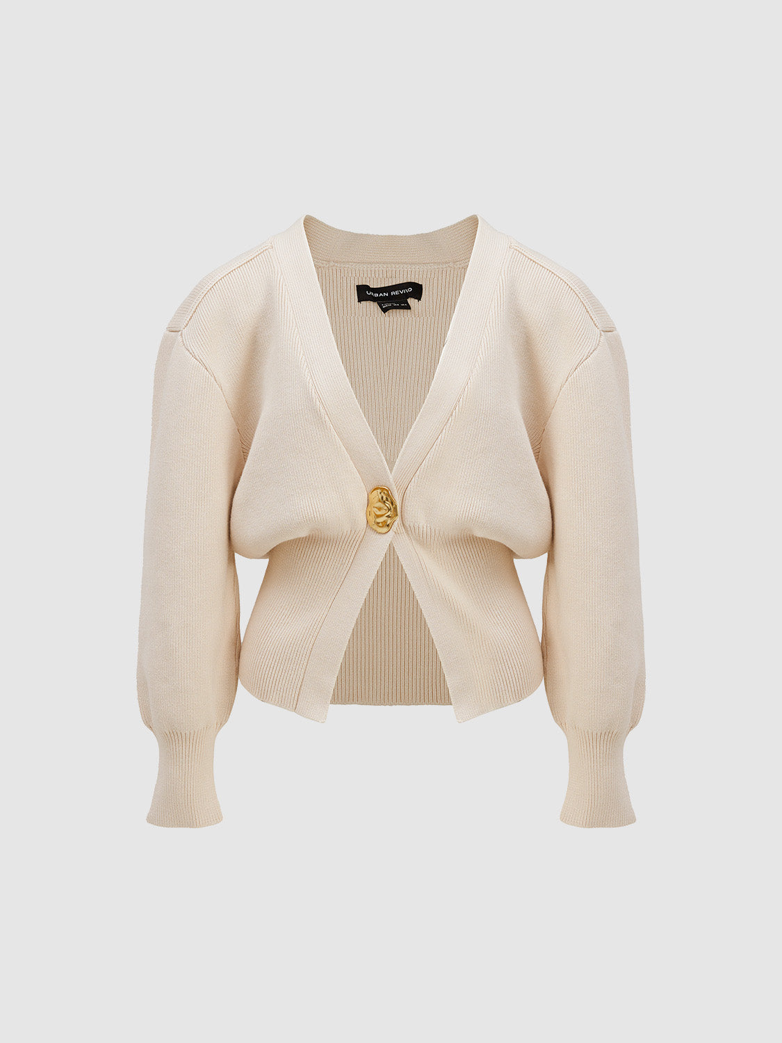 V-Neck Knitted Cardigan - Image 39