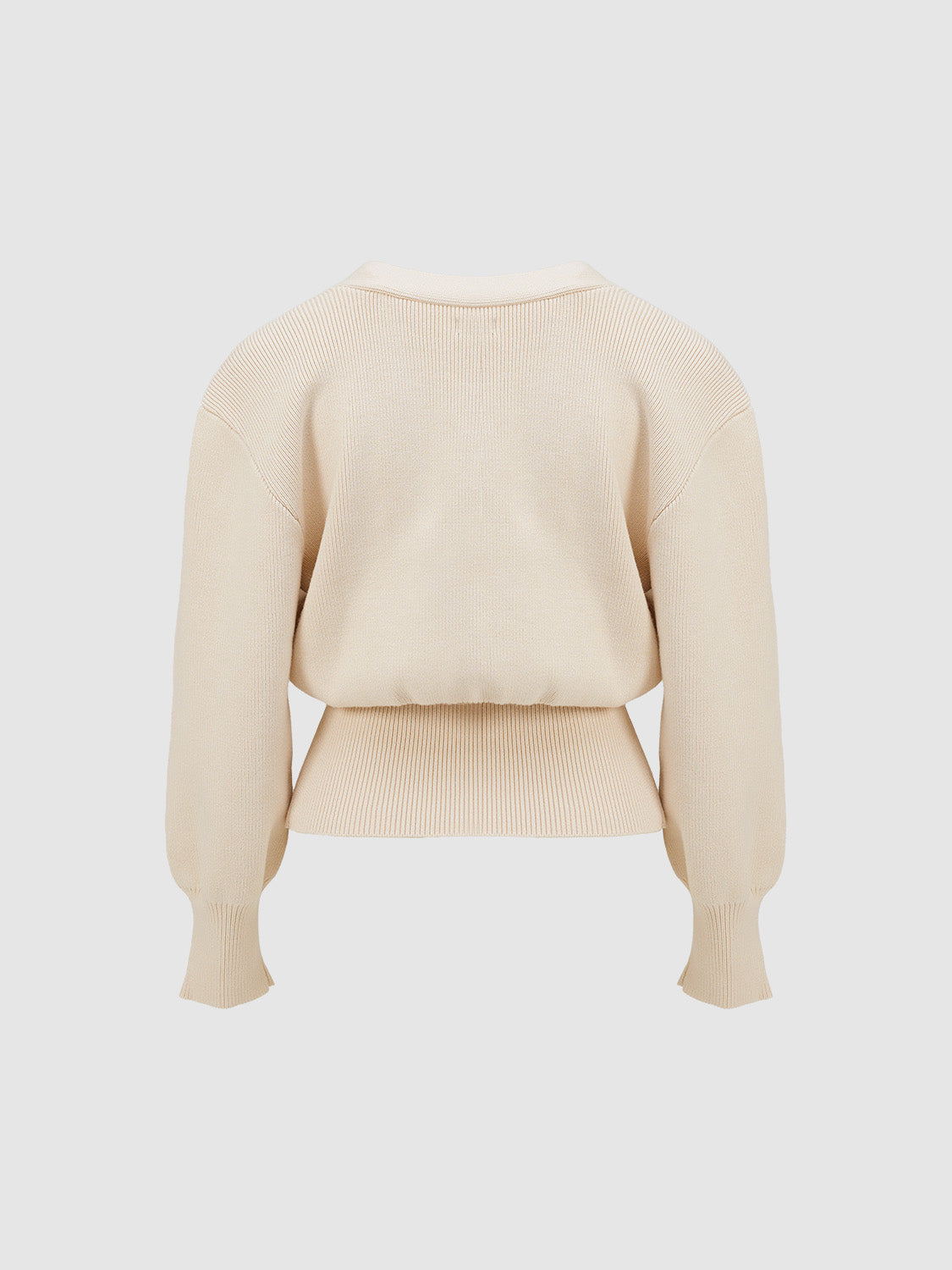 V-Neck Knitted Cardigan - Image 40