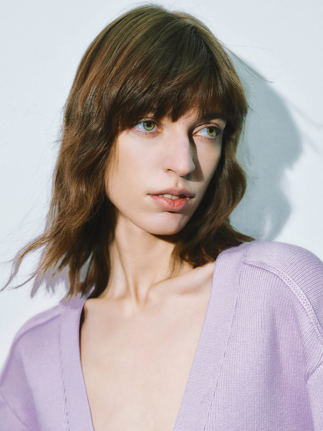 V-Neck Knitted Cardigan - Image 46