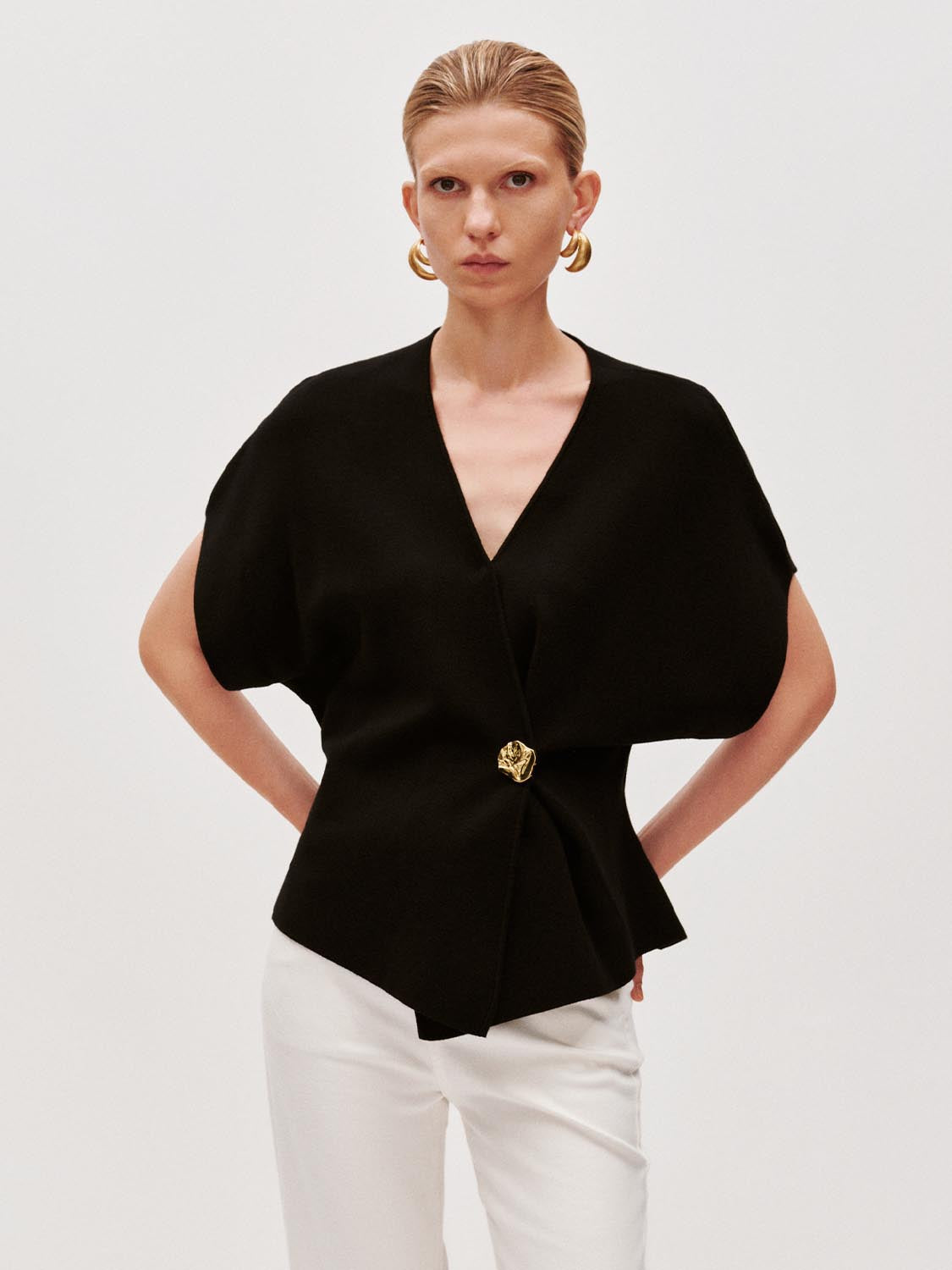 Knitted Short Sleeve Cardigans - Image 9