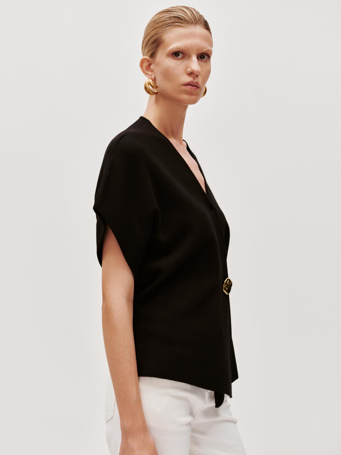 Knitted Short Sleeve Cardigans - Image 10