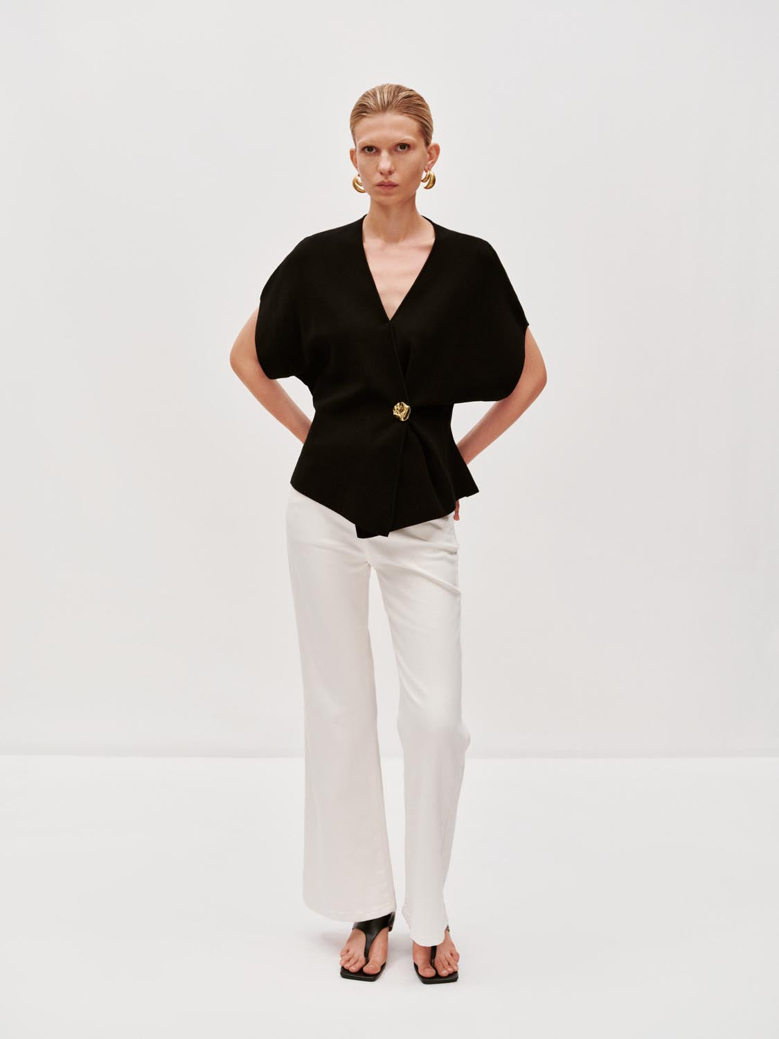 Knitted Short Sleeve Cardigans - Image 12