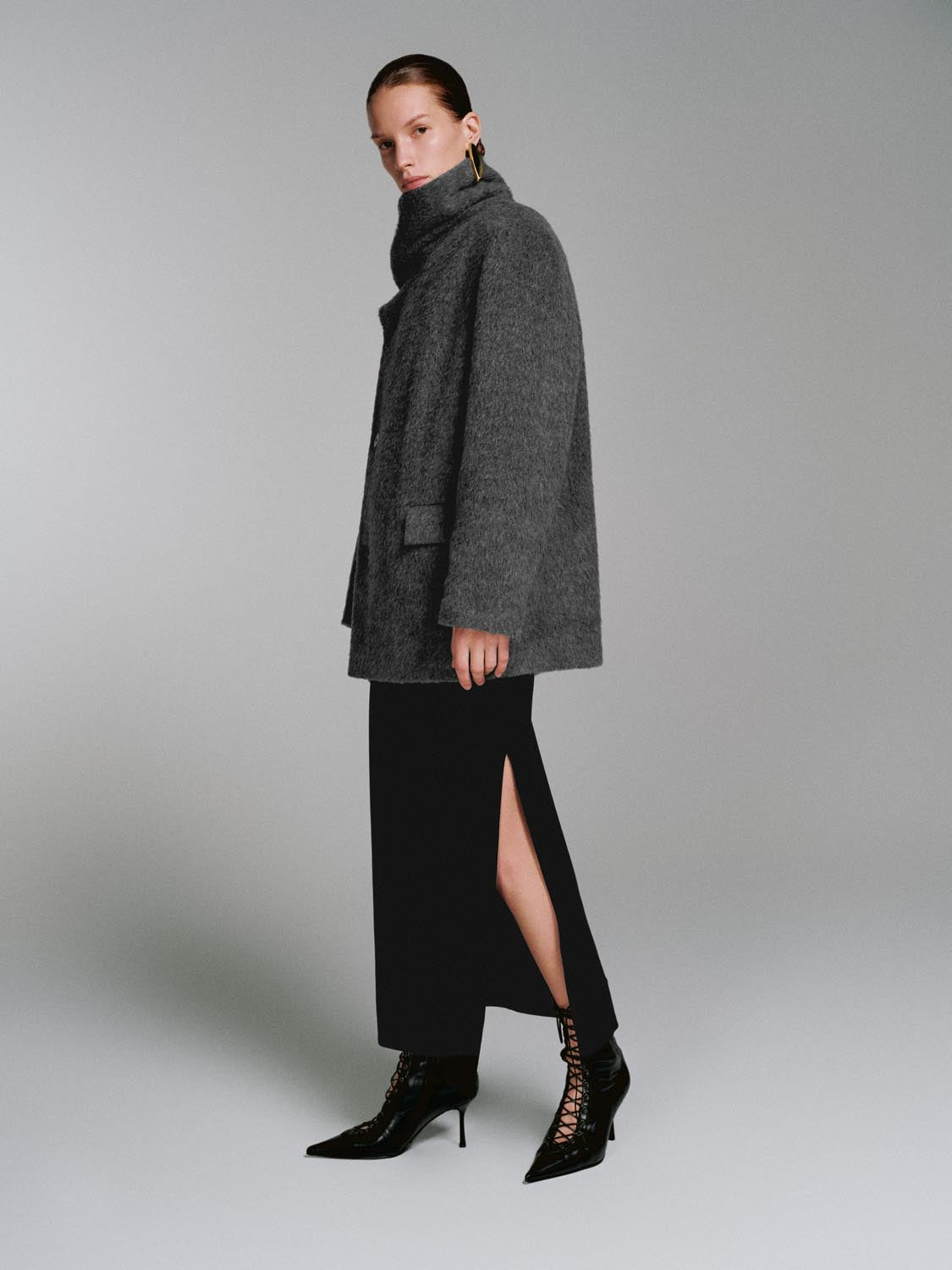 High Neck Thick Jackets - Image 5