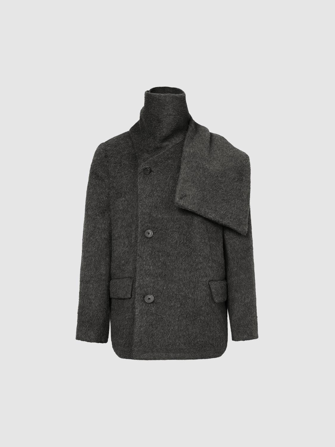 High Neck Thick Jackets - Image 7