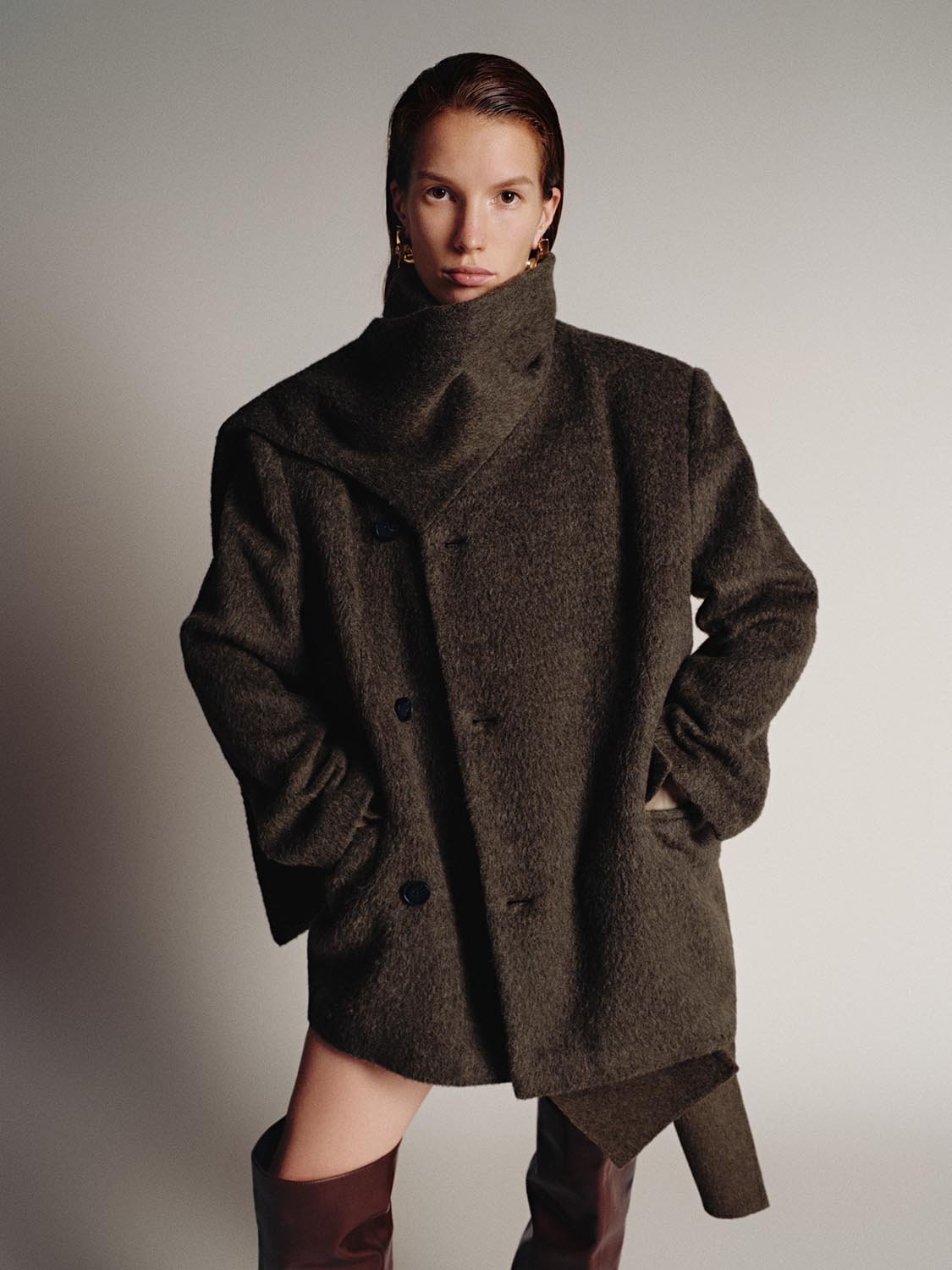 High Neck Thick Jackets - Image 9