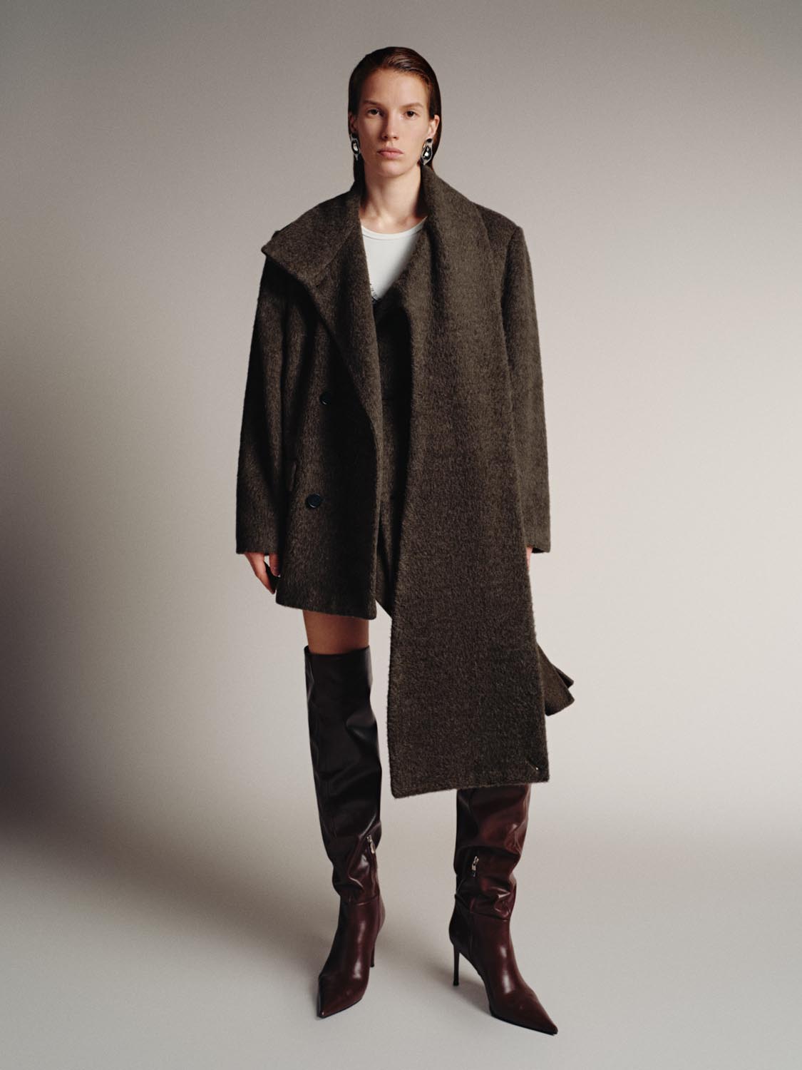 High Neck Thick Jackets - Image 12