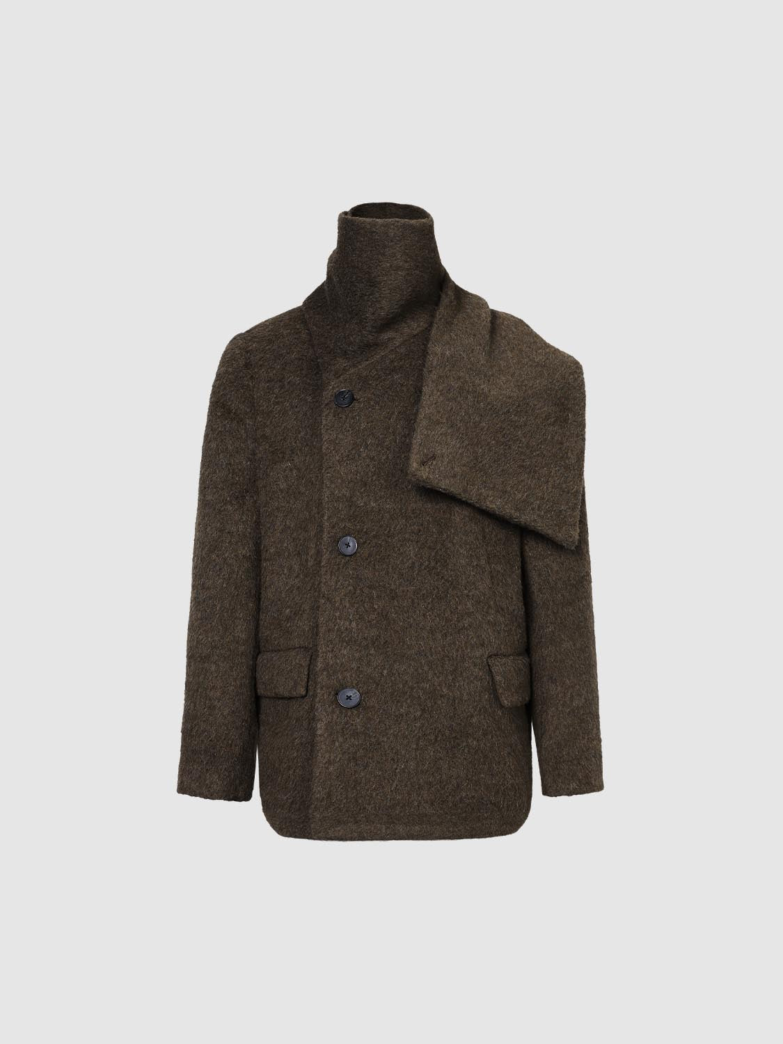 High Neck Thick Jackets - Image 15