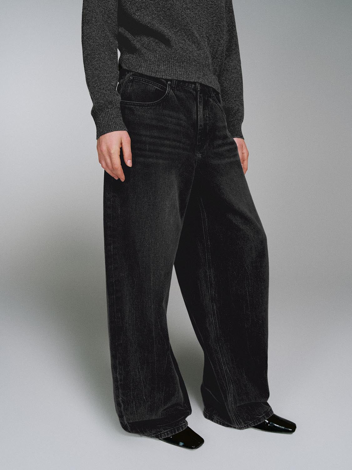 Gradient Barrel Leg Jeans - Image 3
