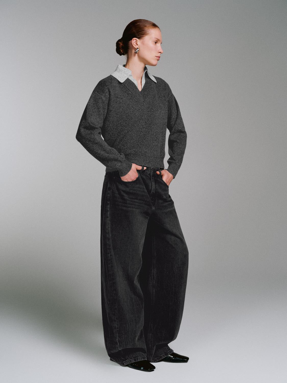 Gradient Barrel Leg Jeans - Image 6