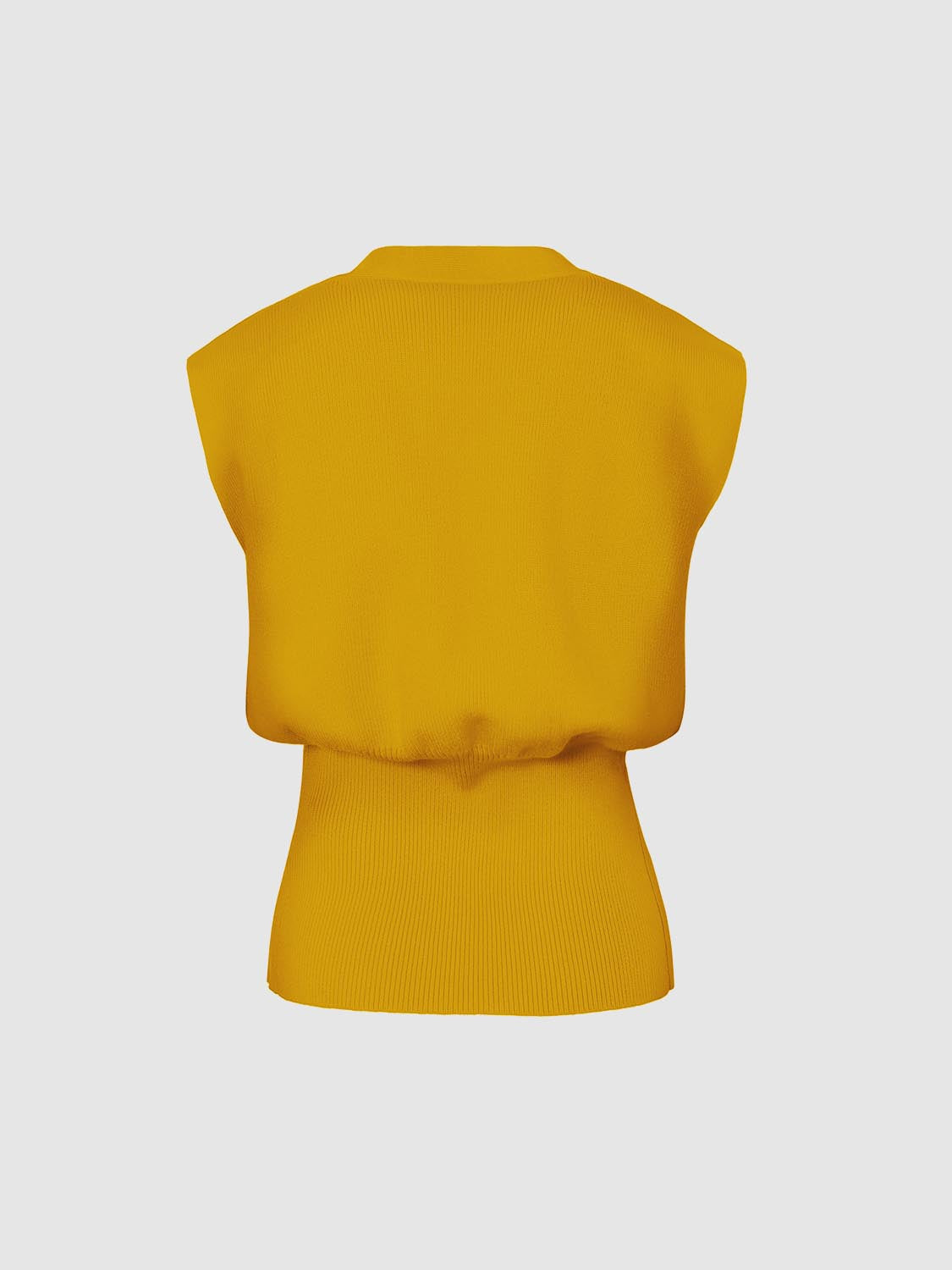 Sleeveless Knitted V-Neck Cardigans - Image 46