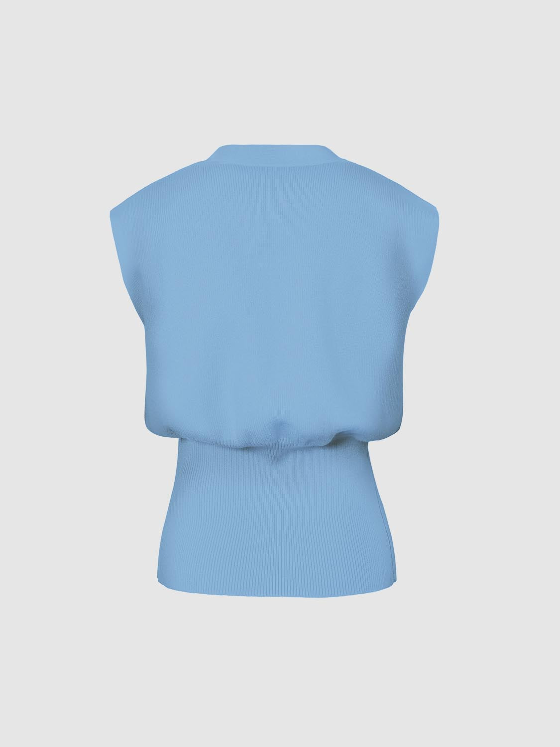 Sleeveless Knitted V-Neck Cardigans - Image 18