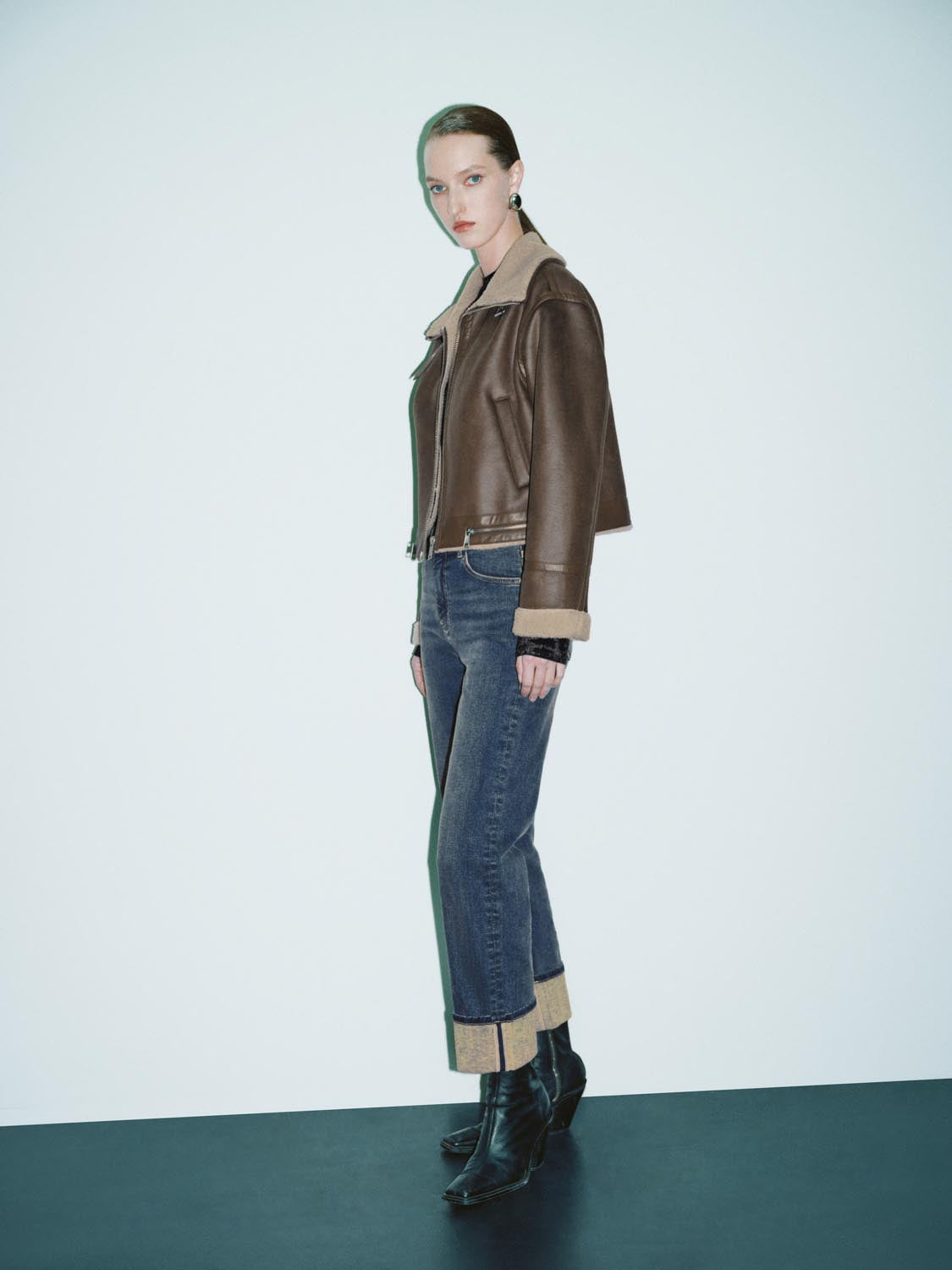 Large Collar Biker Jackets - Image 5