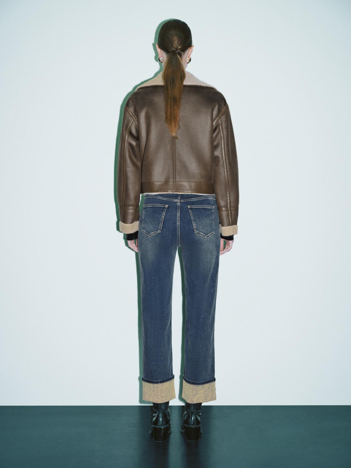 Large Collar Biker Jackets - Image 6