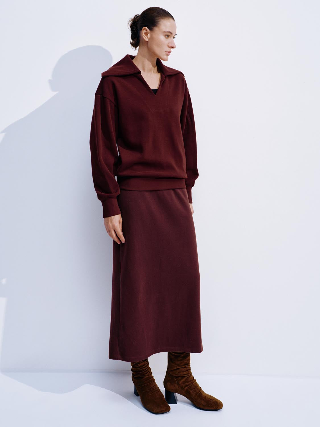 Pull On Straight Midi Skirts - Image 16