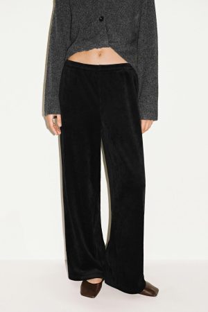 Pull On Straight Leg Pants