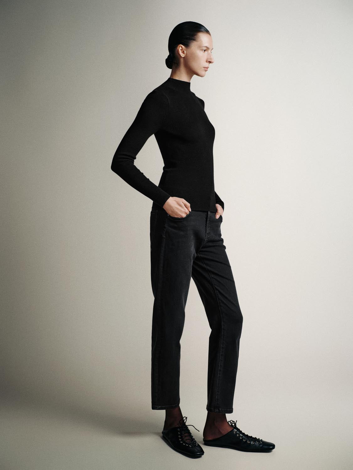 Slim Fit Straight Leg Jeans - Image 6