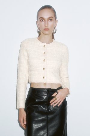 Tweed Knitted Cardigans