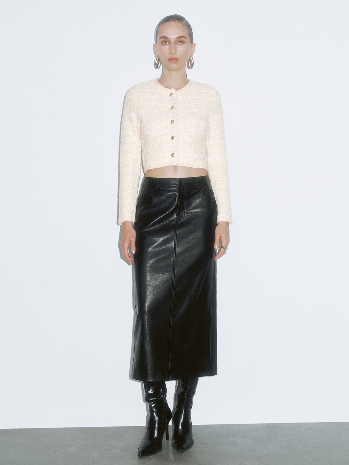 Tweed Knitted Cardigans - Image 4