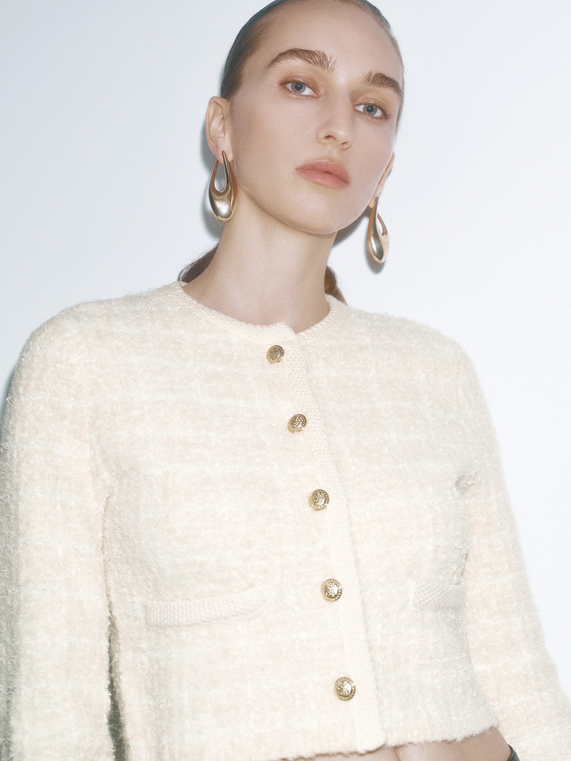 Tweed Knitted Cardigans - Image 5