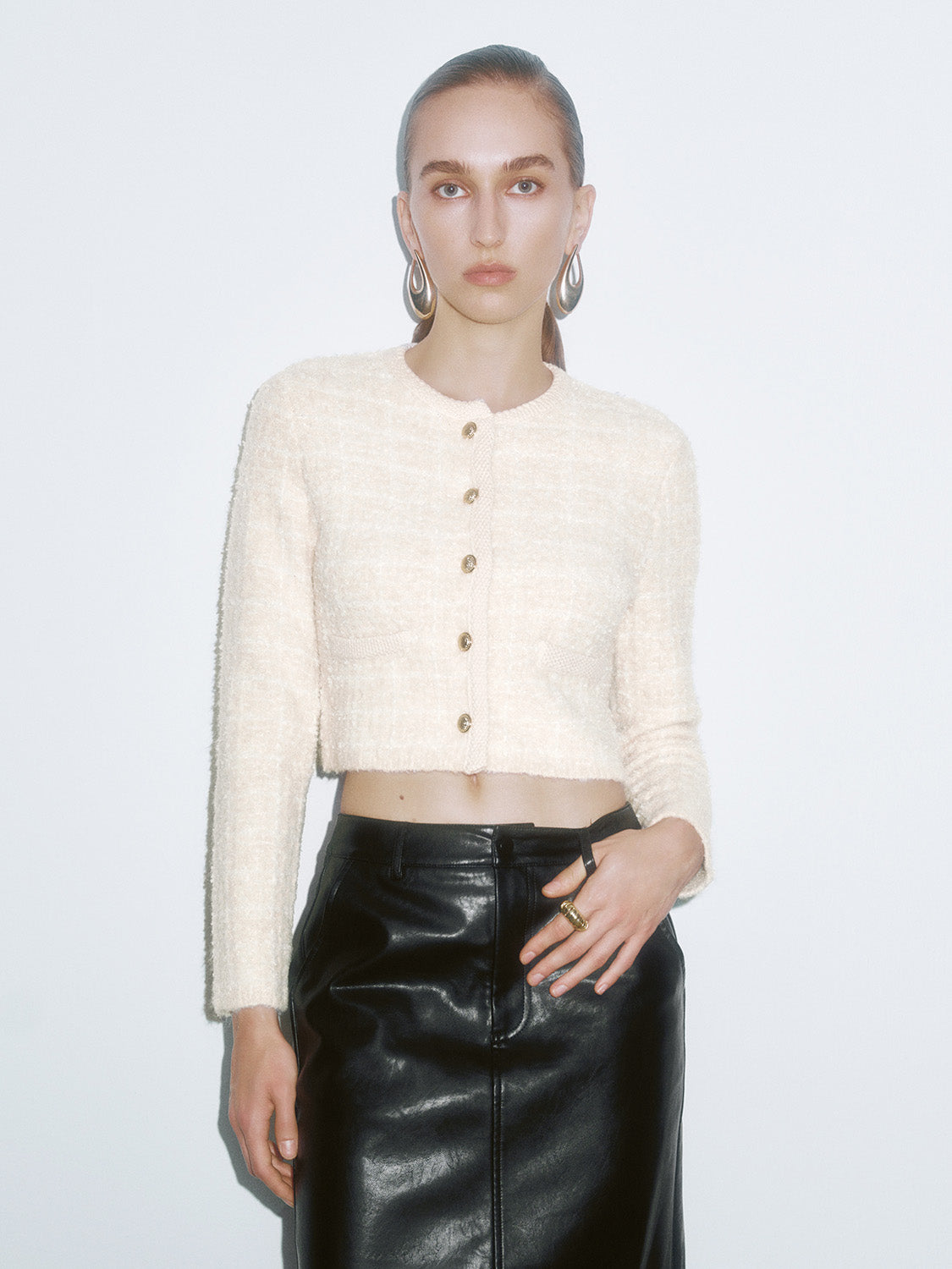 Tweed Knitted Cardigans - Image 7