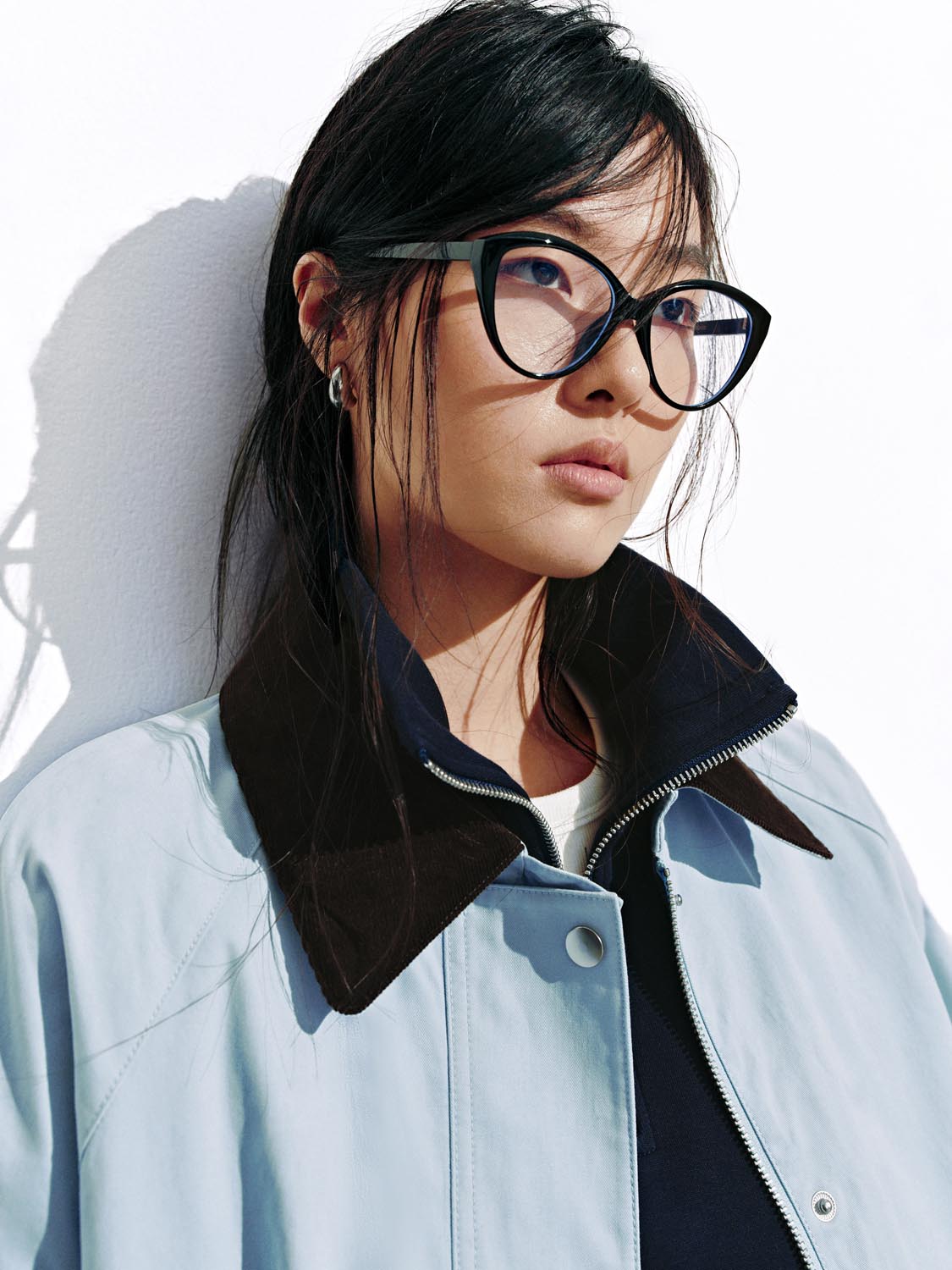 Contrast Trim Oversize Jackets - Image 3