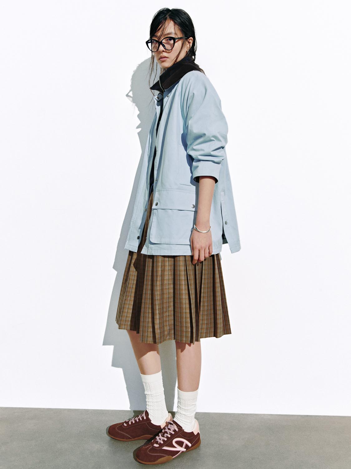 Contrast Trim Oversize Jackets - Image 5