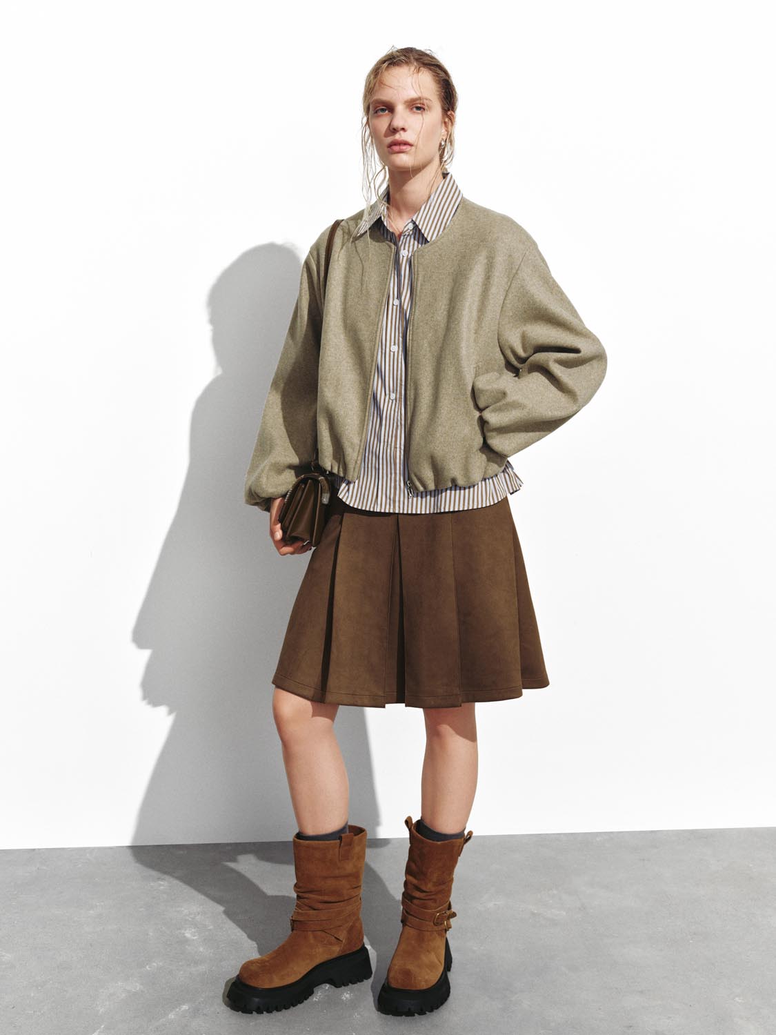 2 In 1 Balloon Hem Jackets - Image 4