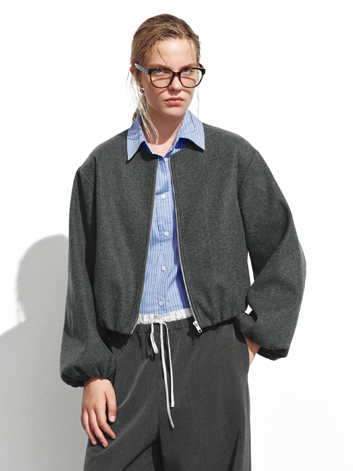 2 In 1 Collared Bomber Jackets - Image 9